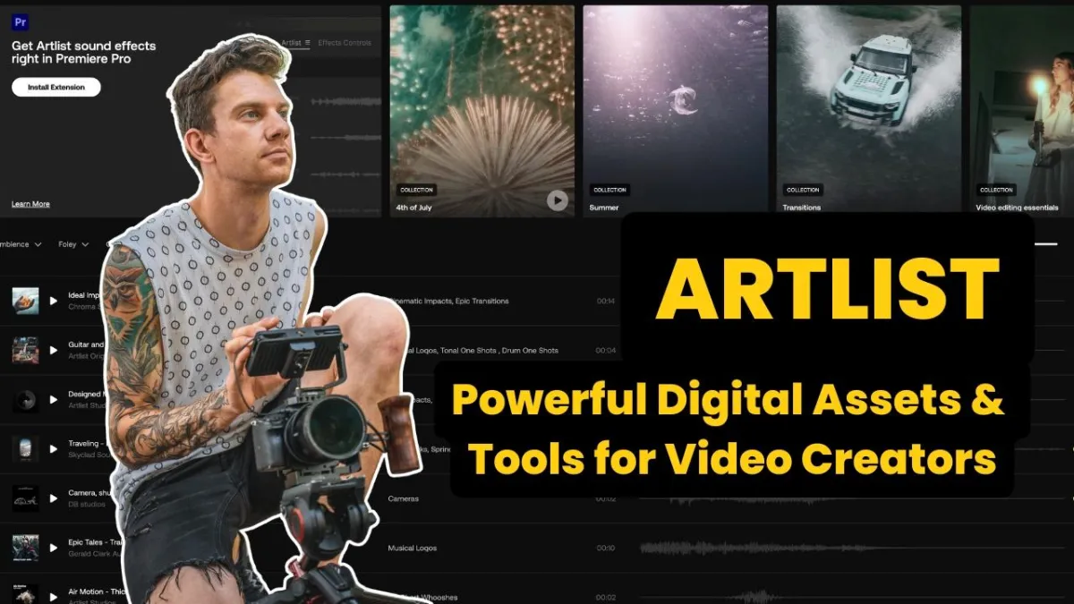 Unlock Your Creative Potential with Artlist.io: A Creator's Essential Toolkit