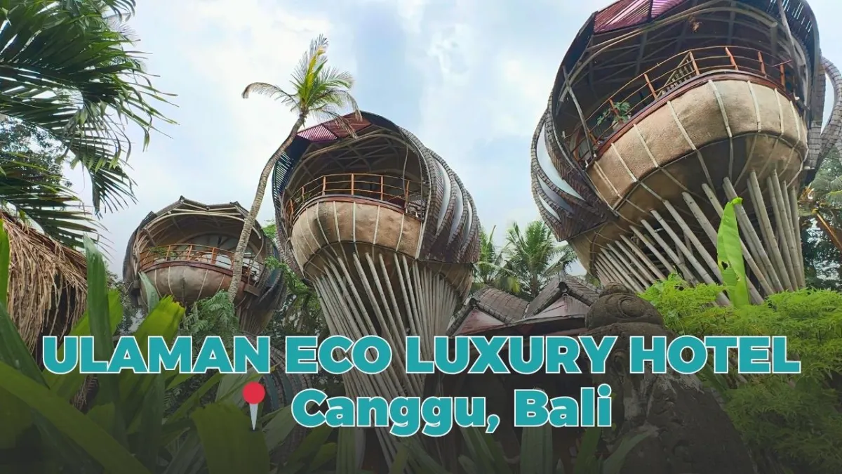 One of the most unique hotels in the world : Ulaman Bali