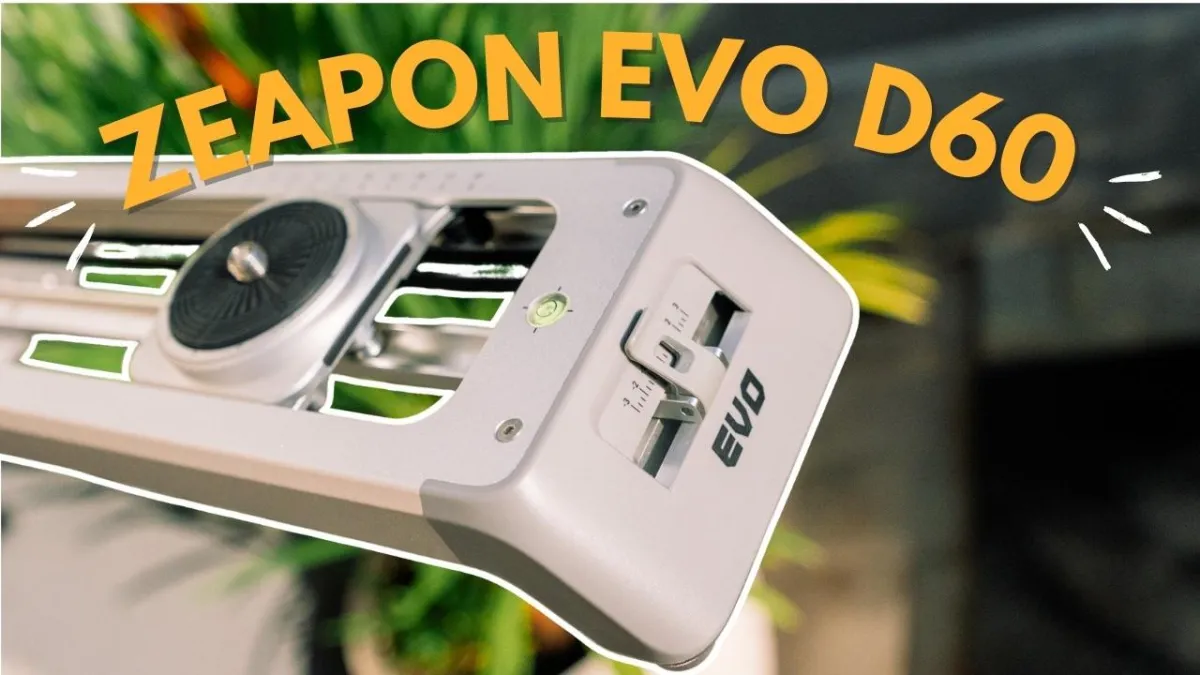 Zeapon EVO D60 Camera Slider: The Smooth, Smart Motion Tool You’ll Love