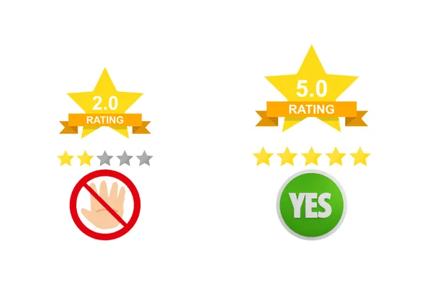 Google review Stars