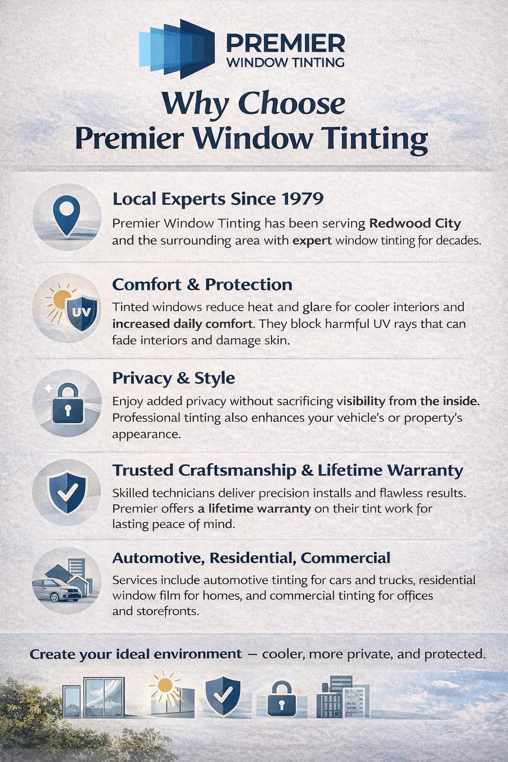 Why Choose Premier Window Tinting