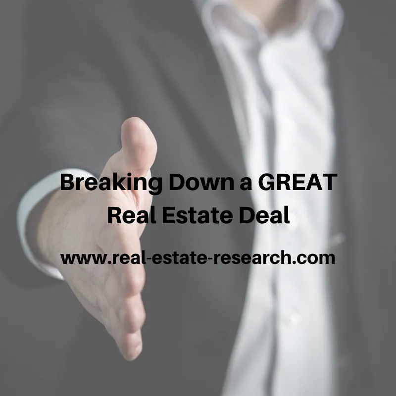 [VIDEO] Breaking Down A GREAT Real Estate Deal…