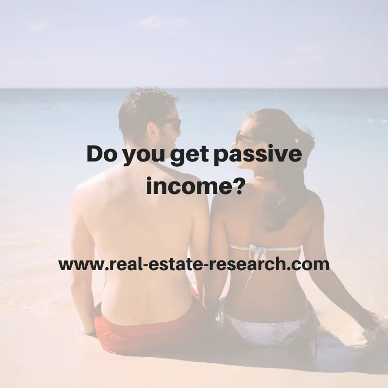 Do You Get Passive Income?