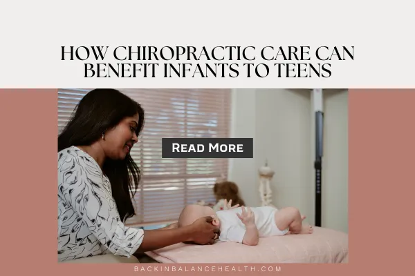 Chiropractor helping a baby with his nervous system