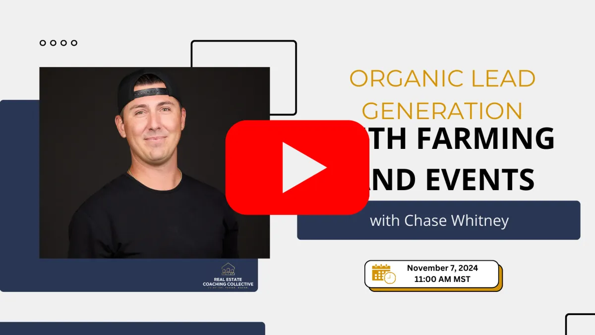 Organic Lead Generation with Farming and Events with Chase Whitney