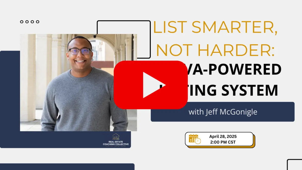List Smarter, Not Harder My VA Powered Listing System by Jeffery McGonigle