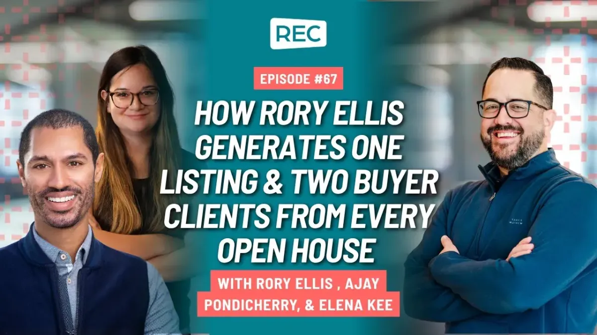 How Rory Ellis Generates One Listing & Two Buyer Clients From Every Open House