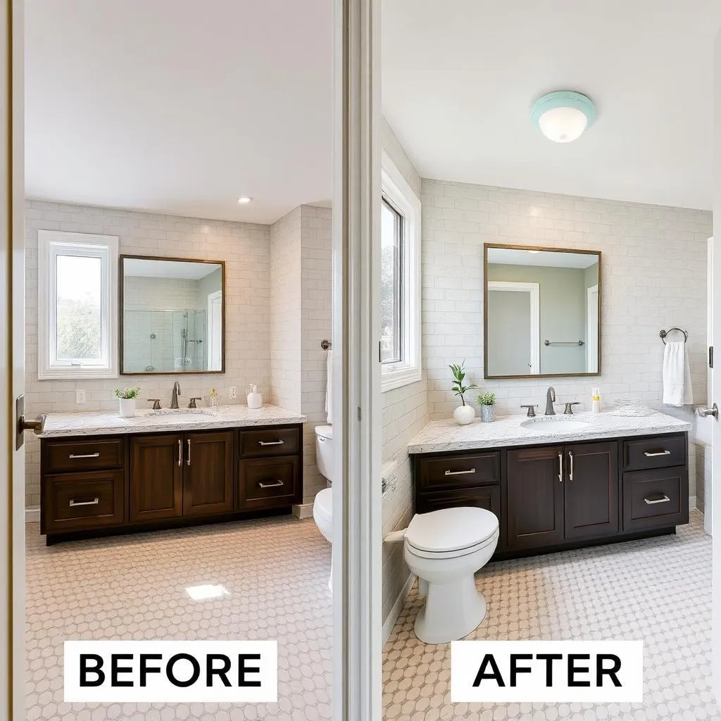 Rénovation salle de bain haut ROI pour vente maison Québec