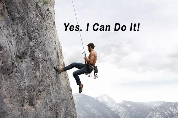 I can do it