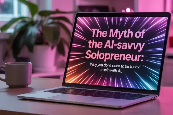 The Myth of the AI-Savvy Solopreneur: Why You Don’t Need to Be “Techy” to Win with AI