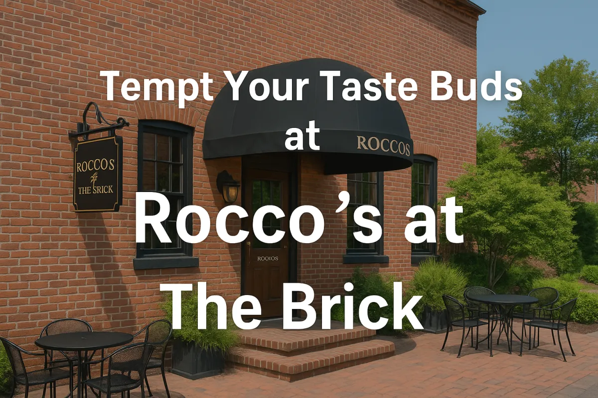 Exquisite dining setup at Rocco's at The Brick