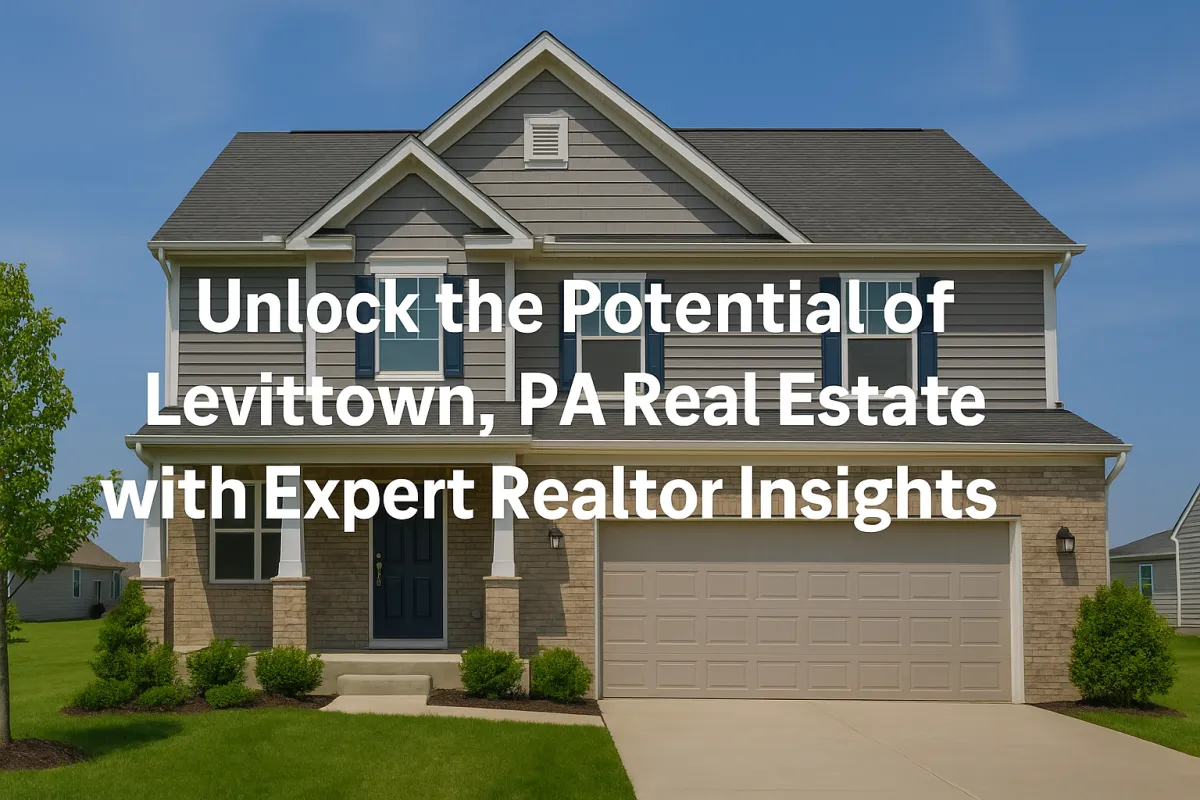 Levittown PA Real Estate Growth Concept with Realtor Alisia Snyder