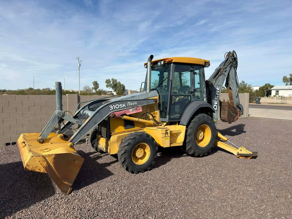 2012 Enclosed Cab Backhoe