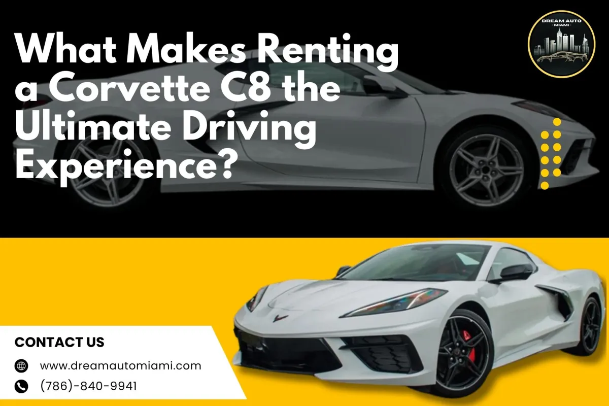 Renting a Corvette C8