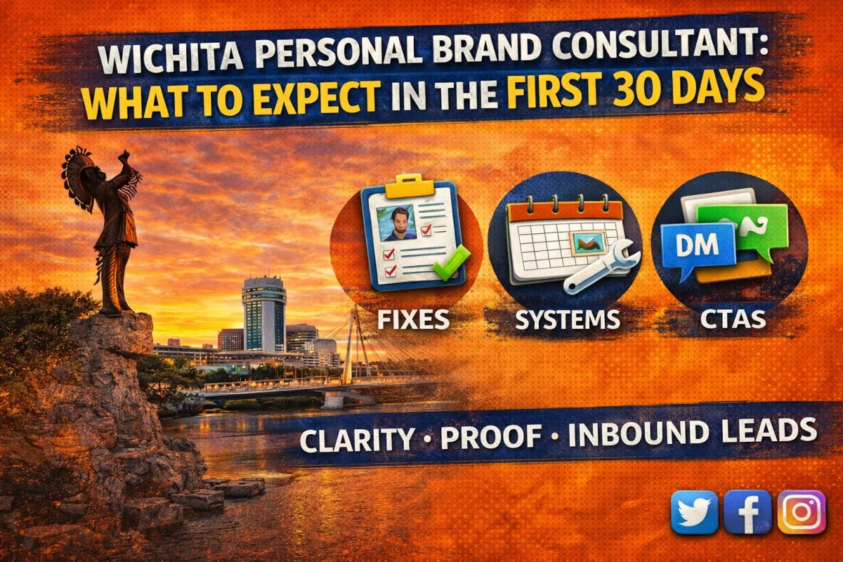 Wichita Personal Brand Consultant: What You Should Expect in the First 30 Days