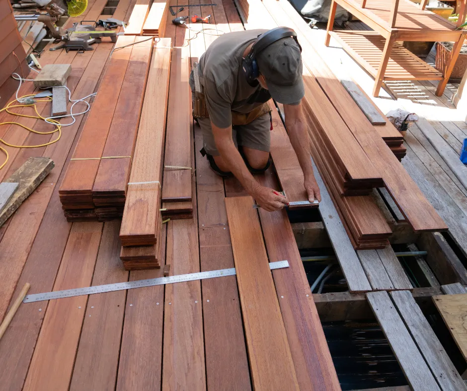 repairing deck image