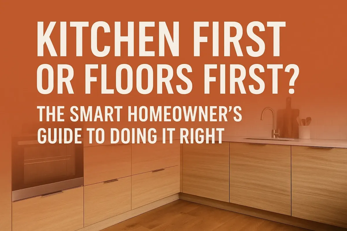 Kitchen First or Floors First? Smart Remodel Order | Modano Floors