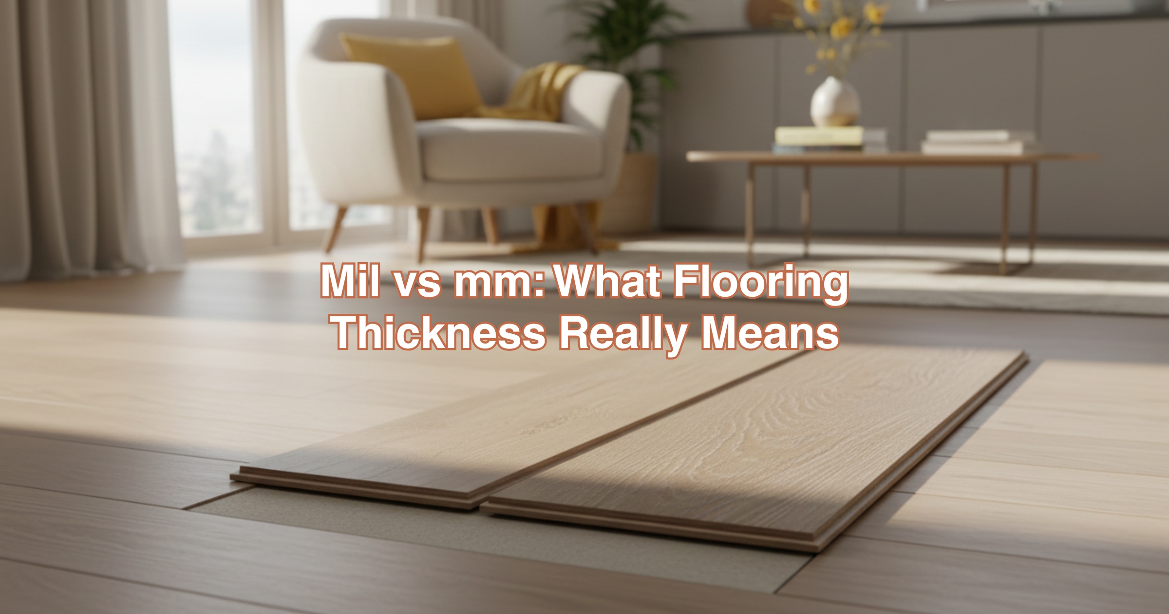 Mil vs mm in Flooring: What Thickness Really Means for Durability & Quality