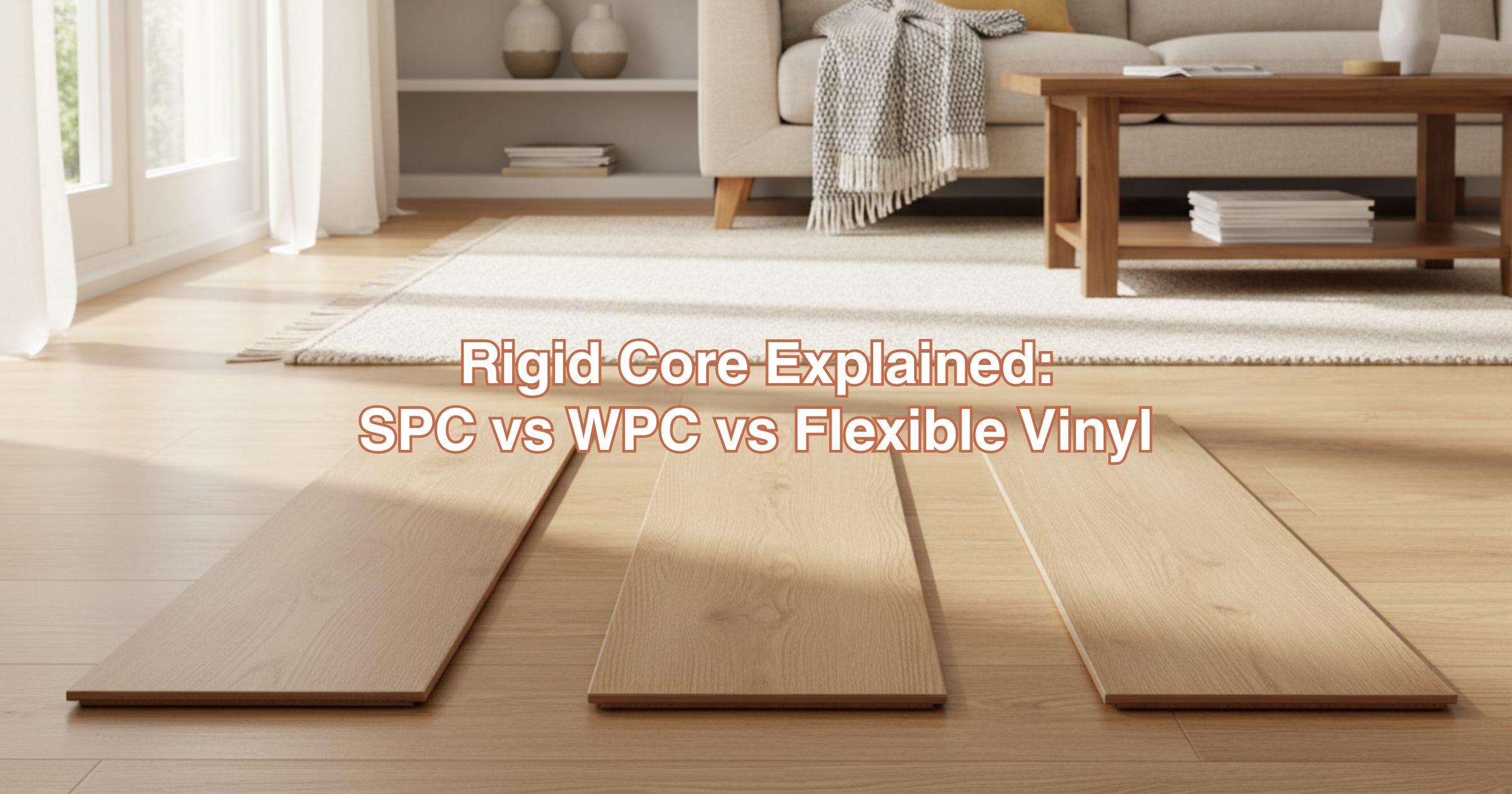 Rigid Core Explained: SPC vs WPC vs Flexible Vinyl