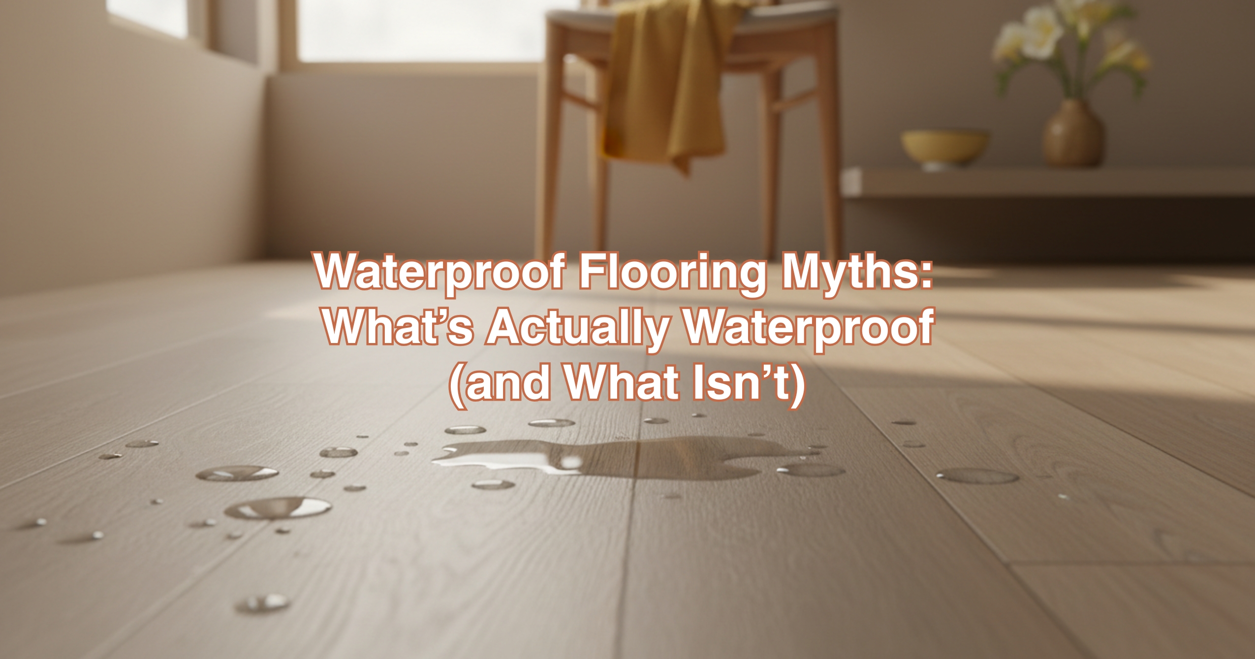 Waterproof Flooring Myths: What’s Really Waterproof and What Isn’t (Beginner Guide)