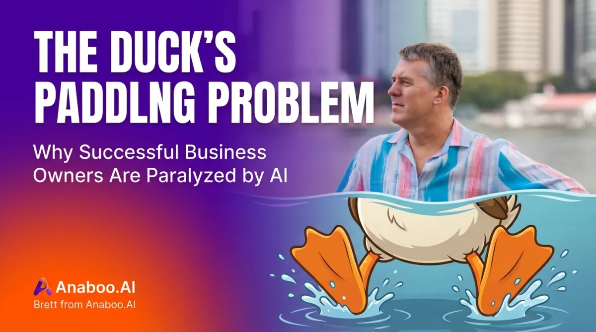 The Duck's Paddling Problem: Why Successful Business Owners Are Secretly Paralysed by AI