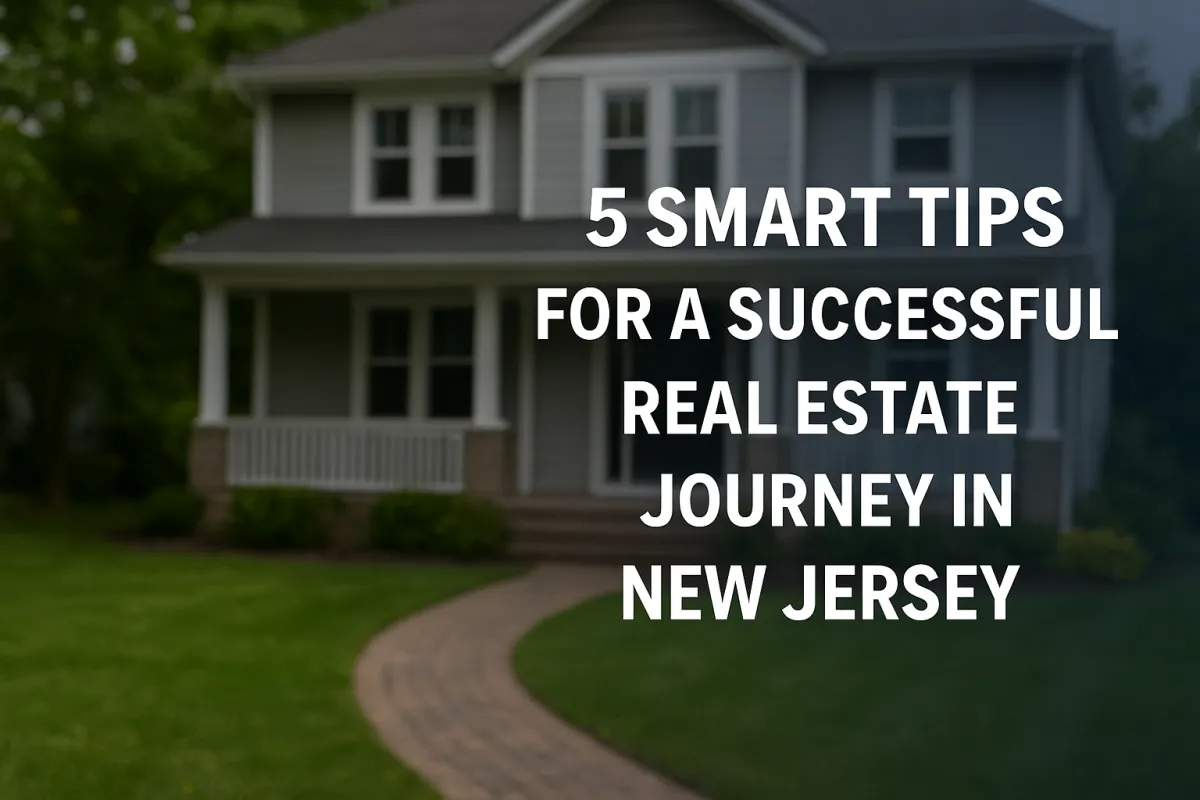 5 Smart Tips for a Successful Real Estate Journey in New Jersey