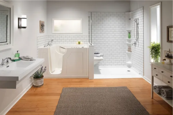 Walk-in showers vs walk-in tubs comparison