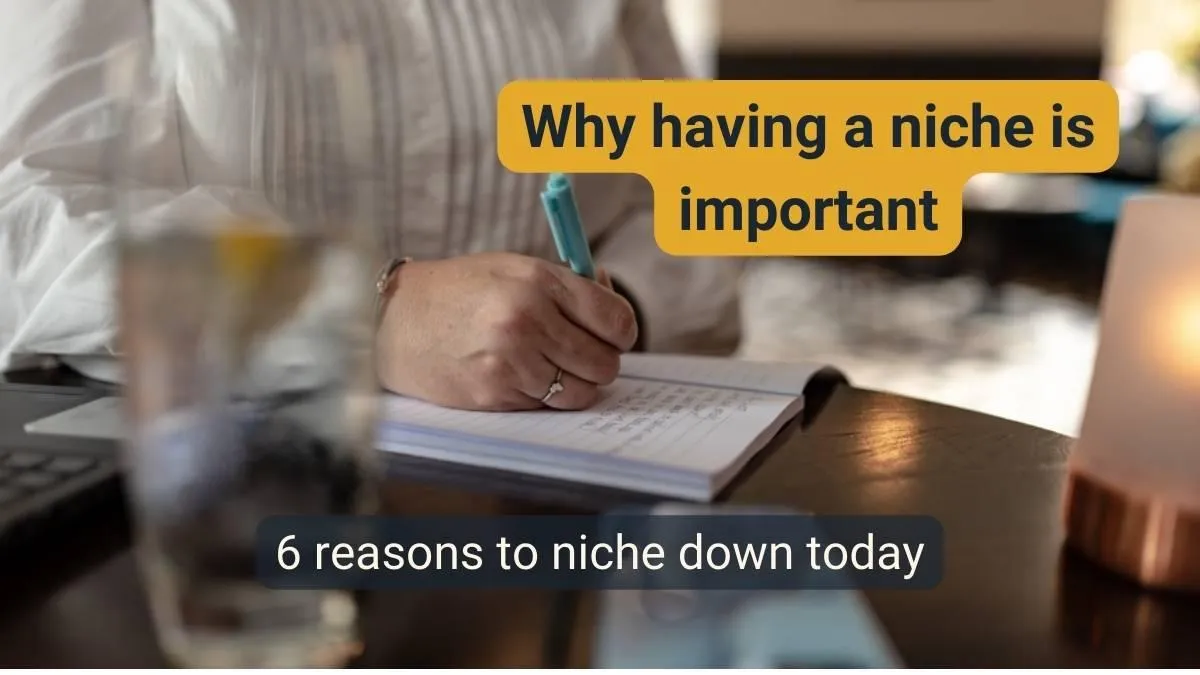 Why having a niche is important