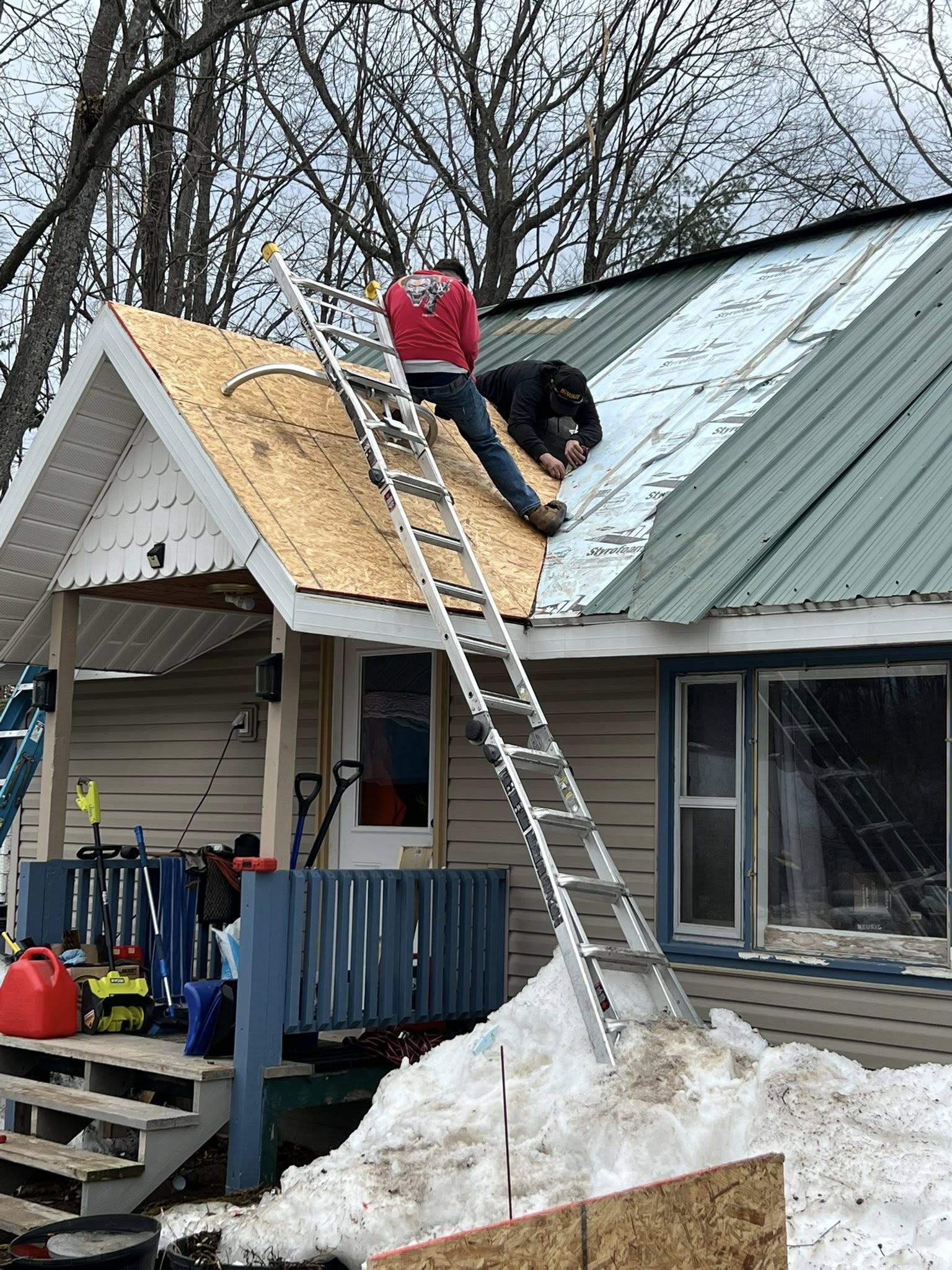 Metal roof repair and installation
