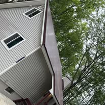 Expertly replaced roofed