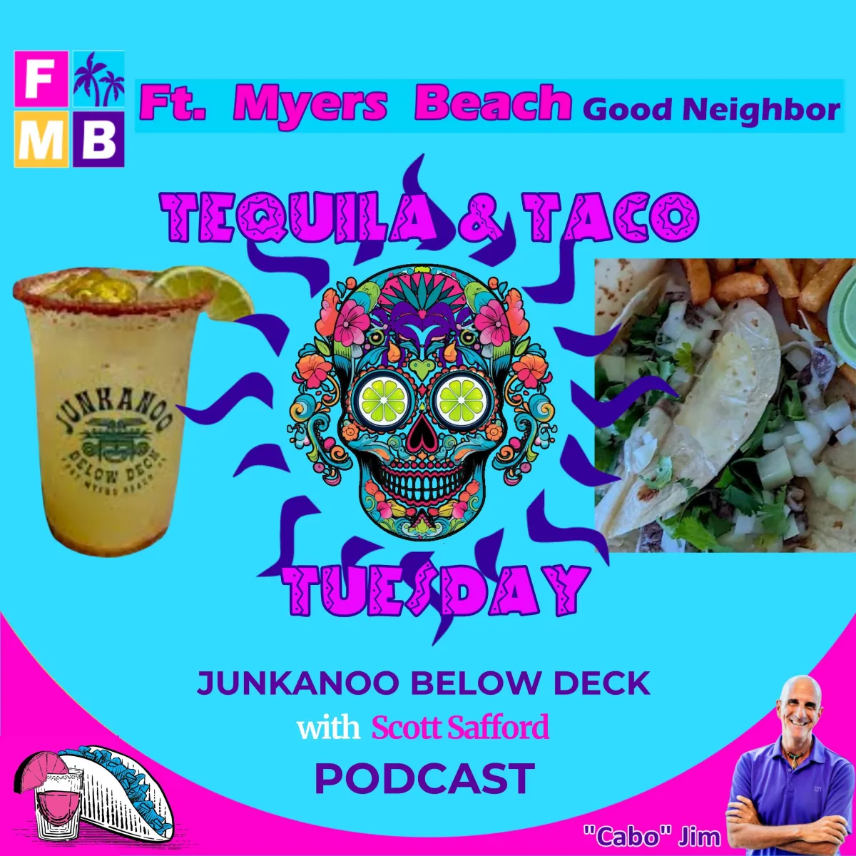 FMBGN-Tequila & Taco Tuesday-Junkanoo Below Deck