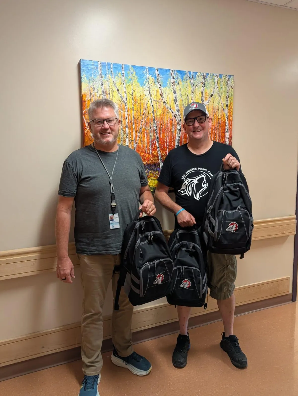 MAKING A DIFFERENCE, ONE BACKPACK AT A TIME