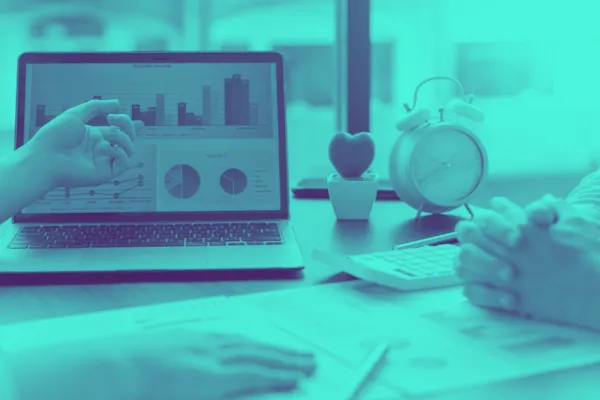 Illustration showing AI business strategy step by step guide concept, reflecting innovation and data-driven marketing powered by AI