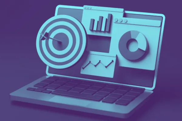 Illustration showing boost your targeting strategy with AI driven feedback analysis concept, reflecting innovation and data-driven marketing powered by AI