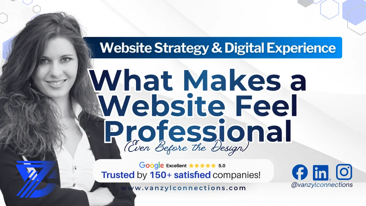 What Makes a Website Feel Professional Before Design