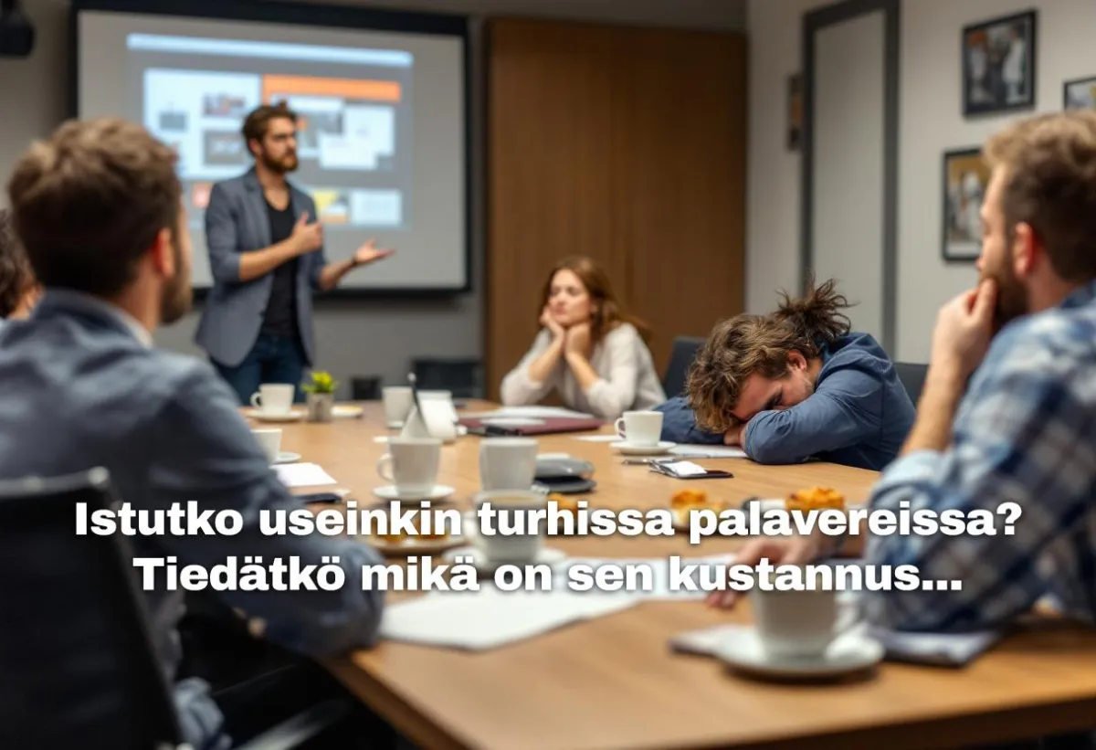 Palaverit syövät aikaa ja rahaa - automaatio avuksi