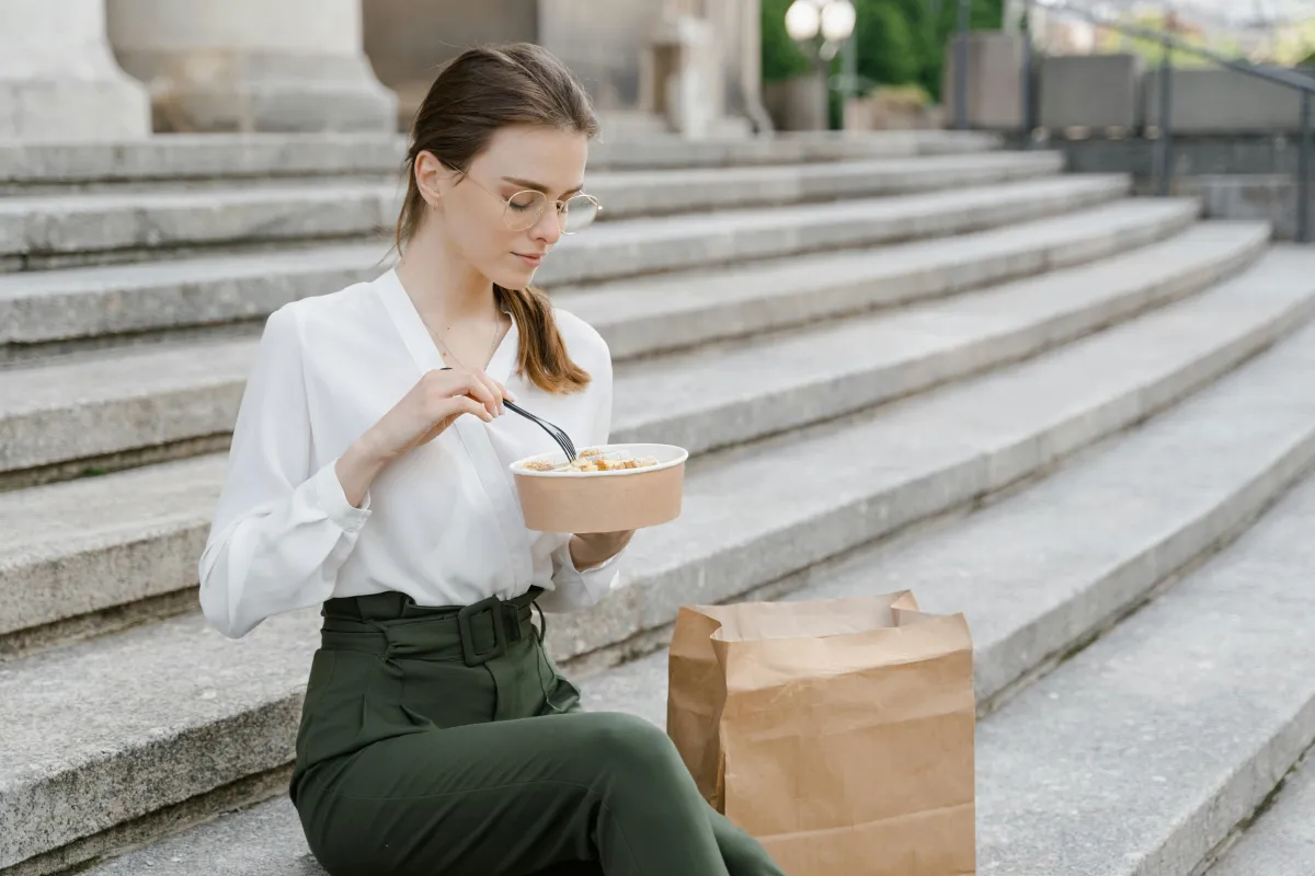 The Wellness Benefits of Eating and Walking Alone