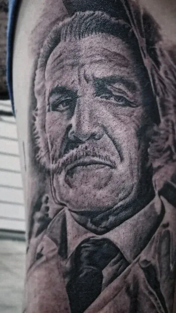 Vincent Price Portrait Classic Movie Actor portrait tattoo