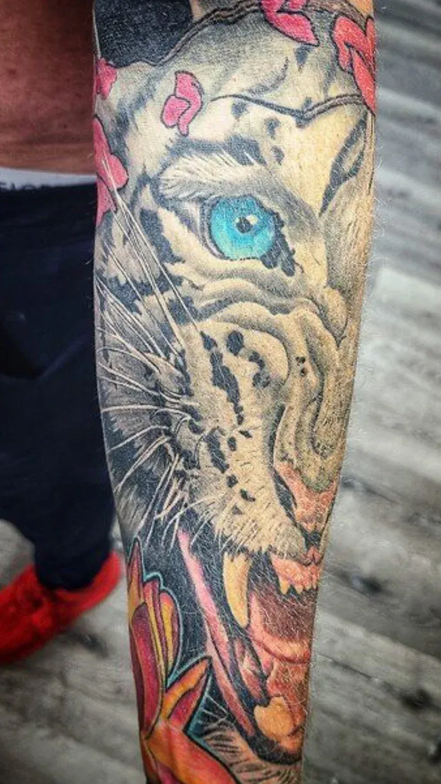 Professional tattoo by Mickey Schlick at Montana Tattoo Company in Missoula, MT.