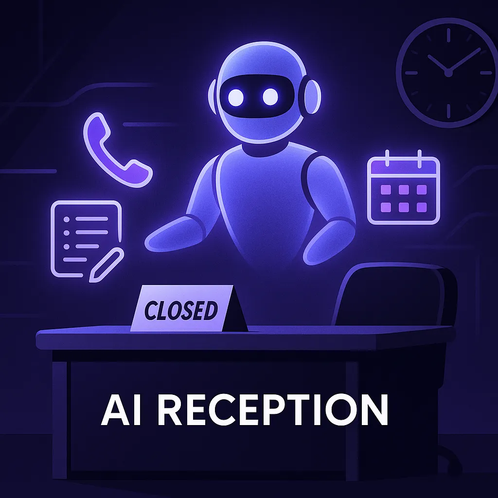AI Reception, Real Results: Route Calls, Take Messages, Book Appointments