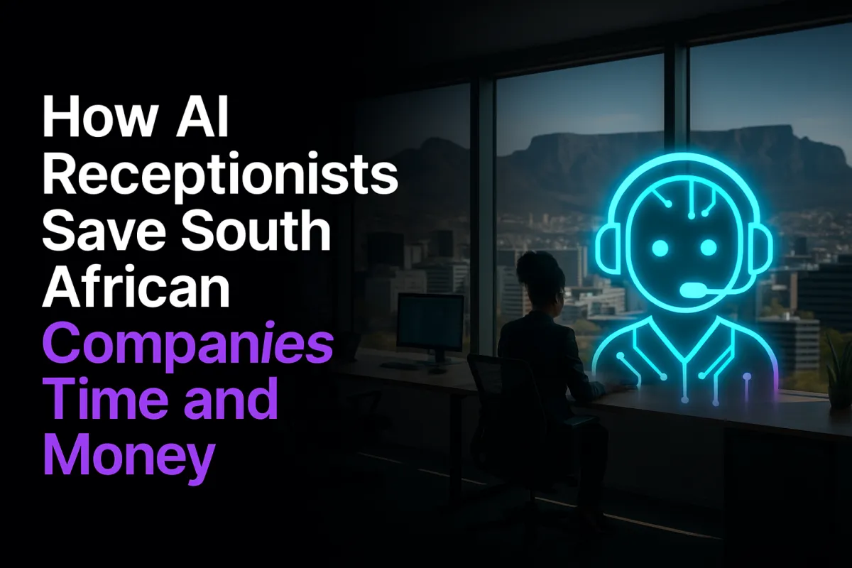 How AI Receptionists Save South African Companies Time and Money