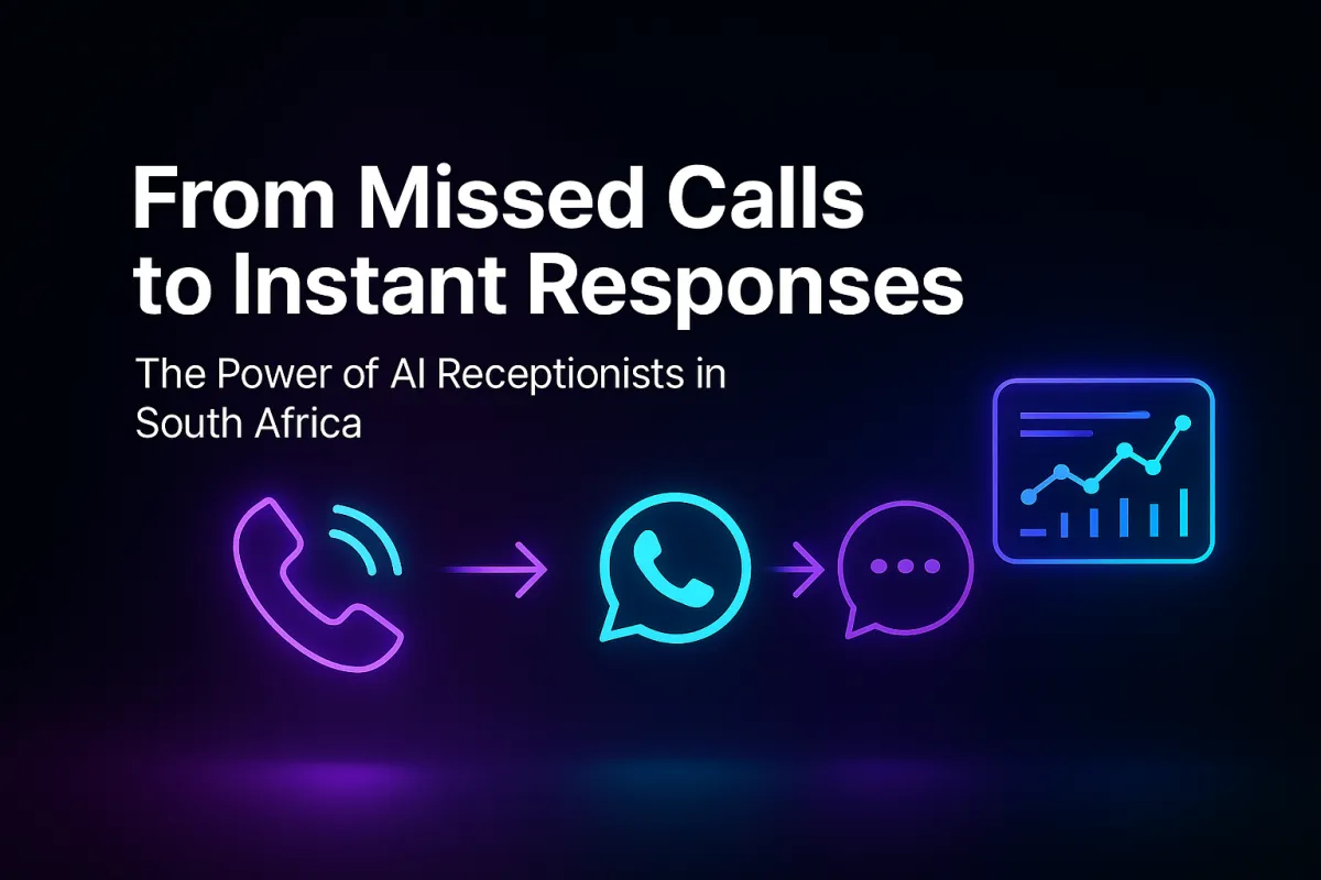 From Missed Calls to Instant Responses — The Power of AI Receptionists in South Africa