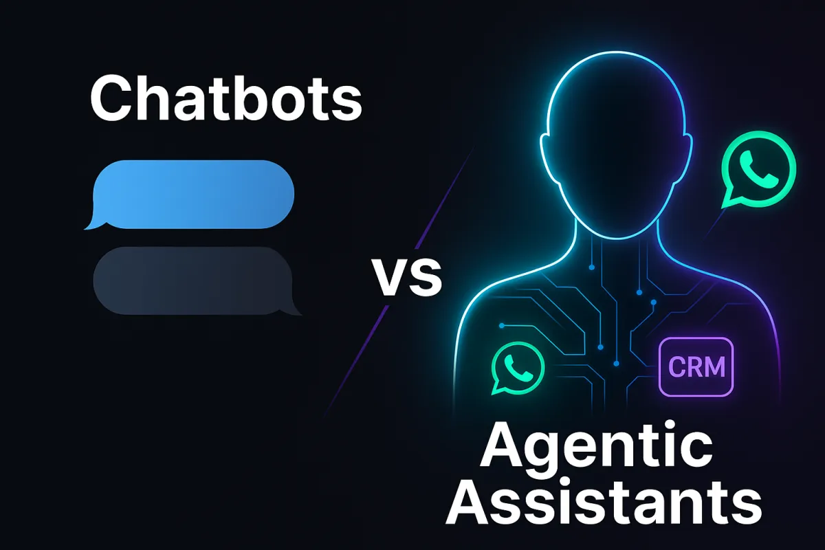 Chatbots vs Agentic Assistants: What Changed (and Why It Matters in 2025)