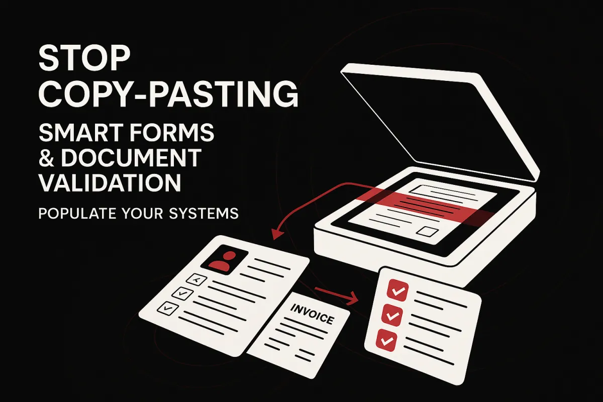 Stop Copy-Pasting: Smart Forms & Document Validation That Populate Your Systems