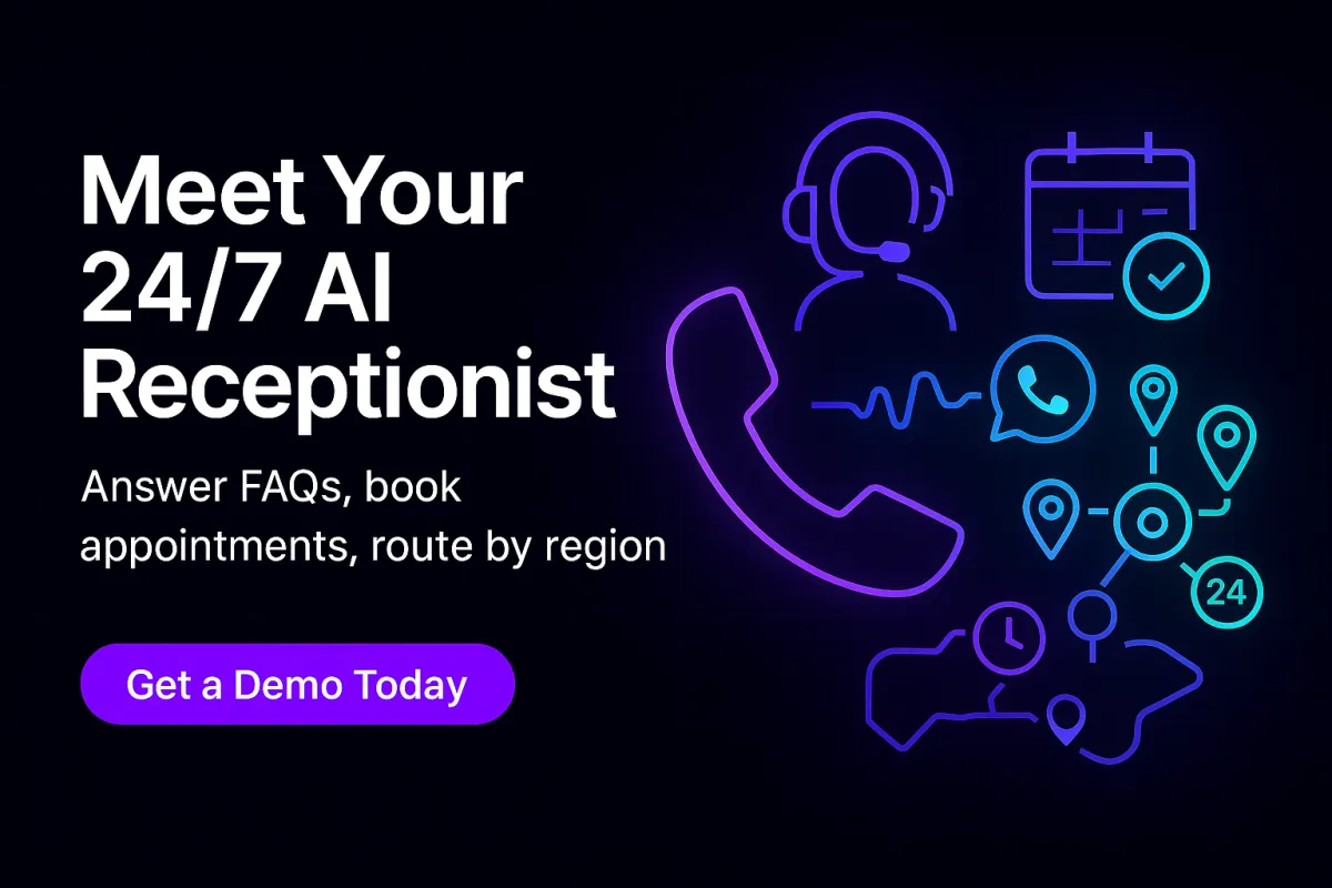 Meet Your 24/7 AI Receptionist