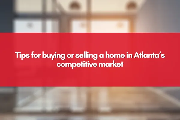 Beautiful Atlanta neighborhood with homes ready for sale and active buyers.