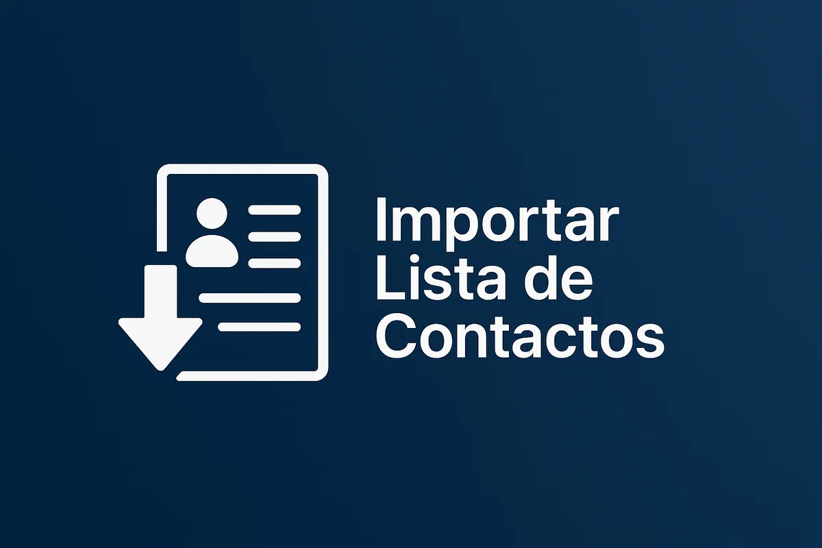 Importacion de lista de contactos dentro de Highlevel México