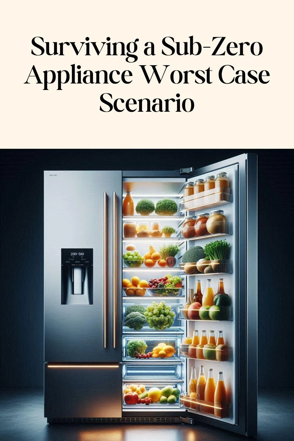Surviving a Sub-Zero Appliance Worst Case Scenario