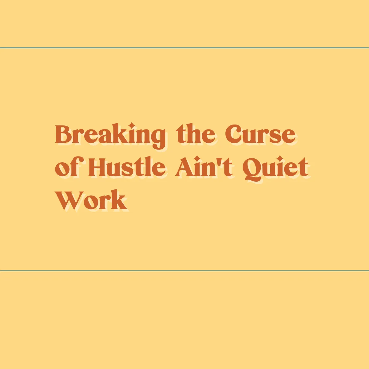 Breaking Curses Ain’t Quiet Work. How Human Design Helps You Move Beyond Survival
