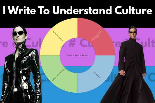 i write to understand culture